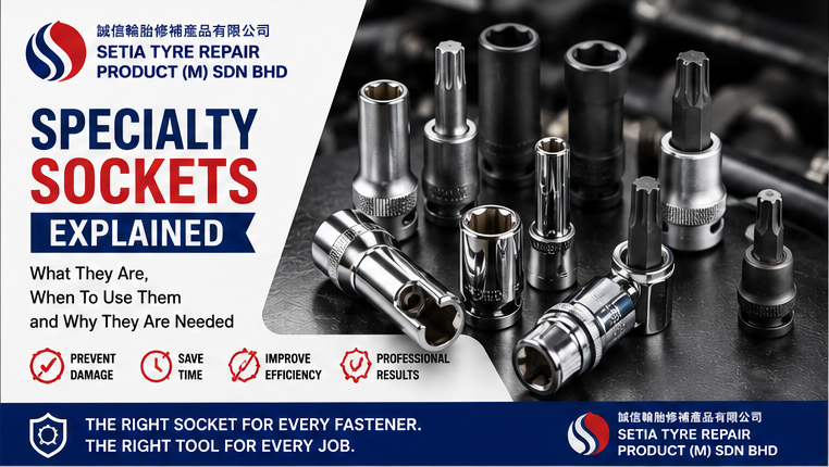 Specialty Sockets Explained: What They Are, When to Use Them & Why Every Workshop Needs Them