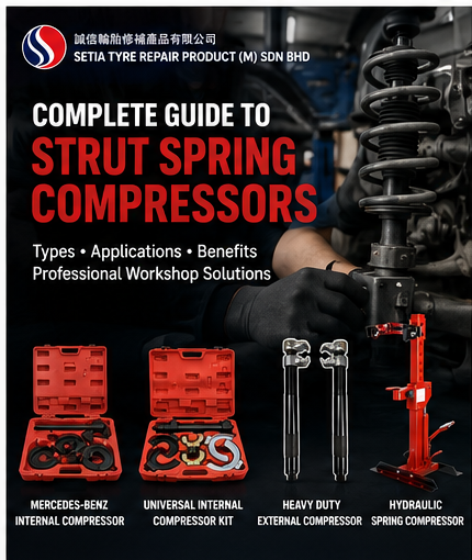 Suspension Jobs Taking Too Long? Here's How a Strut Spring Compressor Makes the Job Faster, Safer & Easier