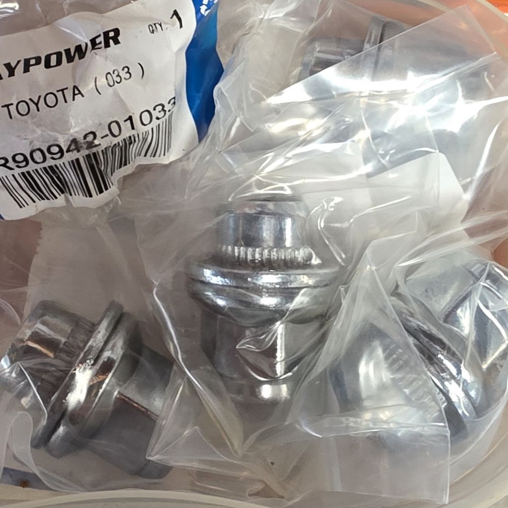 Toyota original wheel nut M14x1.5 chrome finish