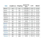 1/2 inch drive bit socket specifications size chart
