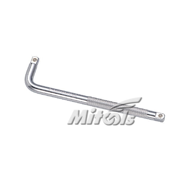 Chrome MITOOL L-Handle with knurled grip