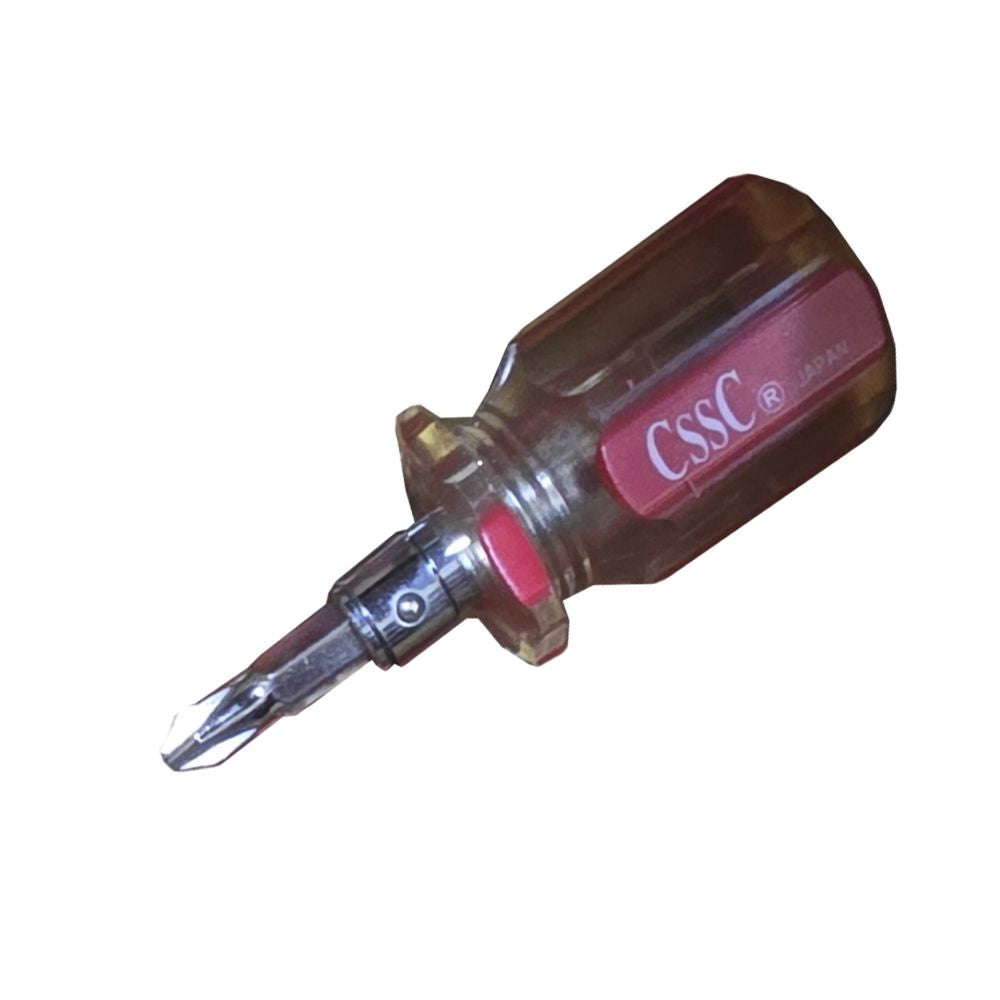 Two-way stubby screwdriver