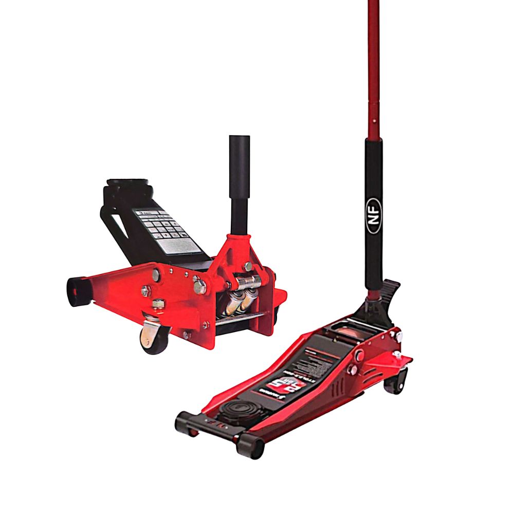 3 ton low profile jacks with and without pedal variants