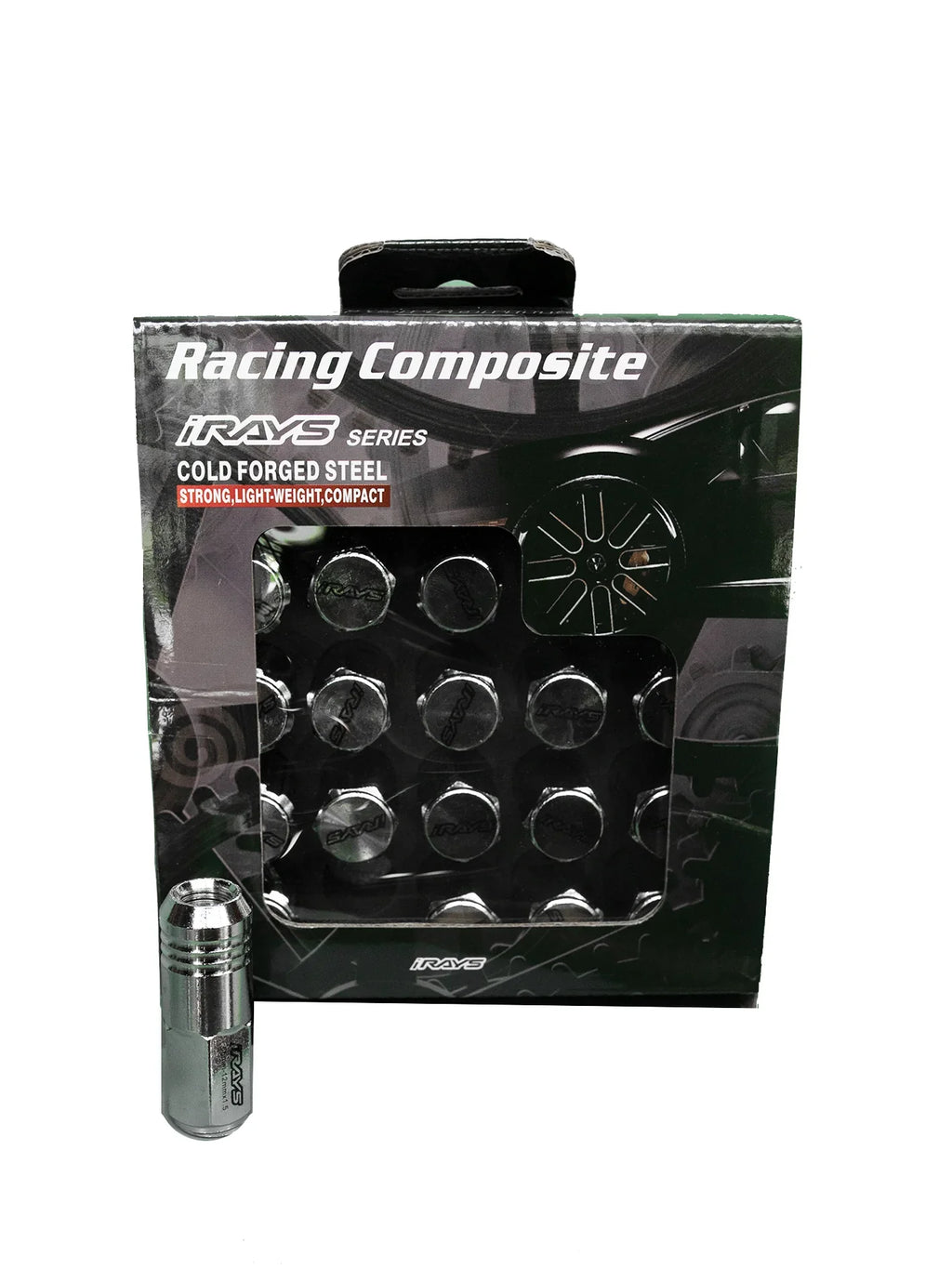 7075 Performance Racing Wheel Nuts in Chrome