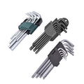 Assorted long-reach Allen and Torx keys for automotive and workshop use
