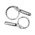 Small and big oil filter wrenches made from 304 stainless steel.