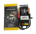 Analog 6V/12V battery tester with load gauge
