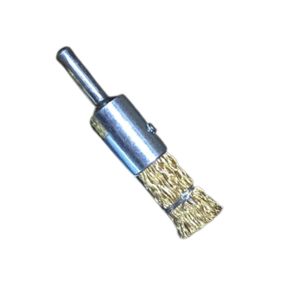 Precision copper wire cleaning brush for automotive and workshop tasks