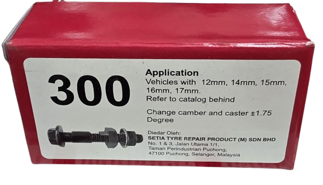 Red box with application details and a bolt illustration on a white background