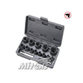 15PCS Twist Socket Set CSSC1031 in blow-moulded case