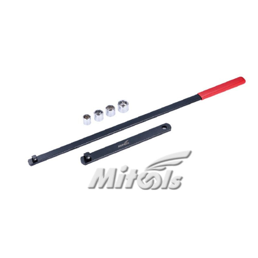 Mitool serpentine belt tension release tool with socket set