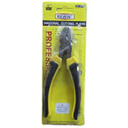 REWIN Diagonal cutting pliers with yellow ergonomic handles in blister retail packaging