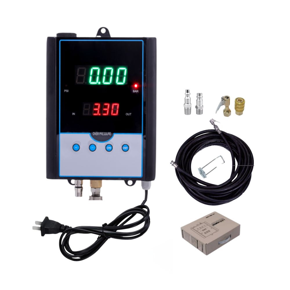 DP-Q03 wall-mount automatic inflator for motorcycles, cars and vans