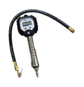 DTG01 BW-001 digital tire gauge with metal handle, LCD display and high-pressure hose