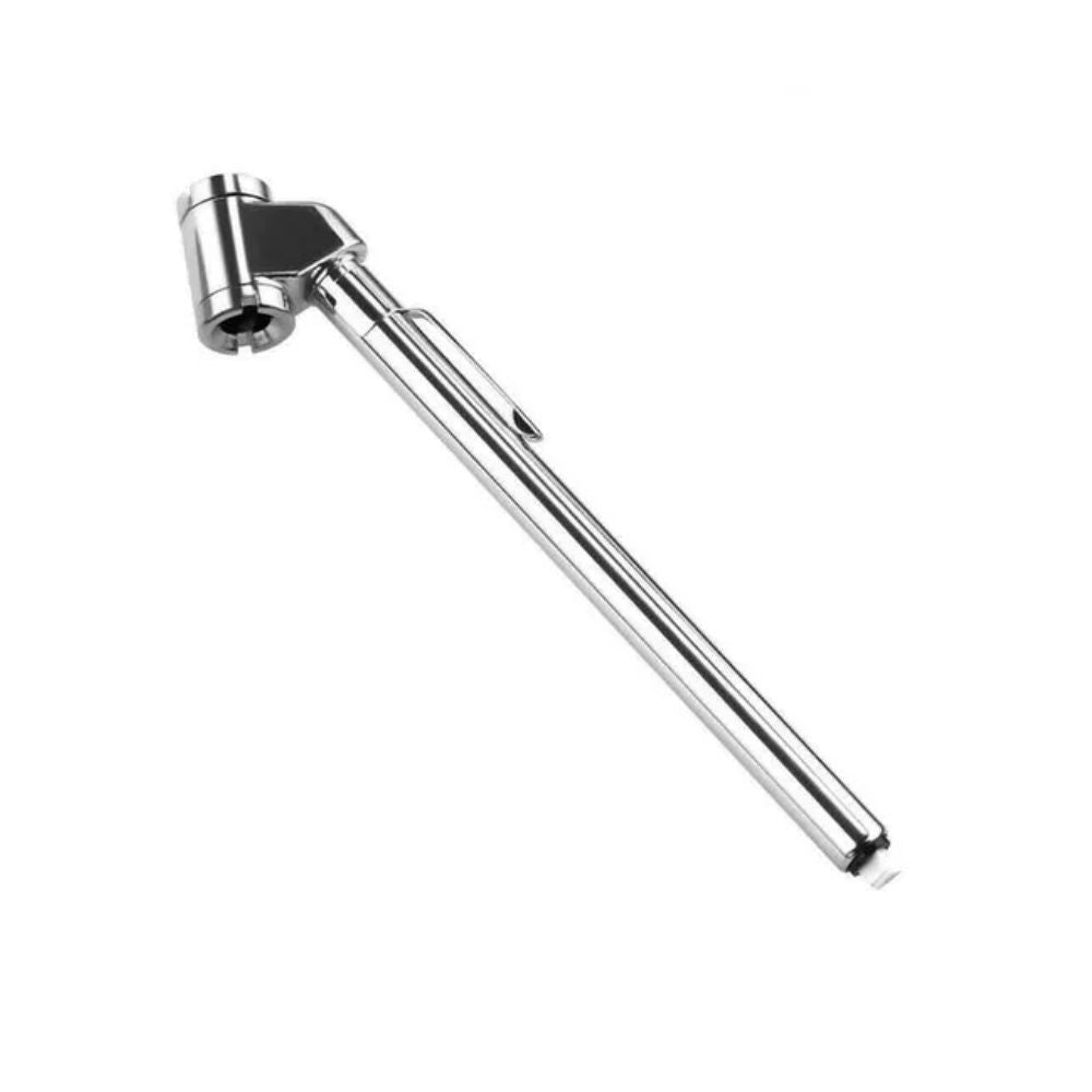 DURA 54841 tyre pressure gauge 120 PSI with metal tube and 4-sided reading bar