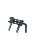 Disc brake piston separator tool with screw-driven mechanism
