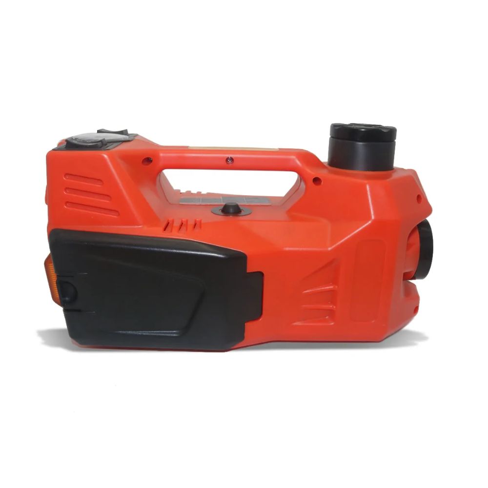 Electric hydraulic 4 ton jack with built-in inflator pump