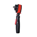 Side profile of FIW 1/2 inch flexible angle impact wrench with compact head and ergonomic handle