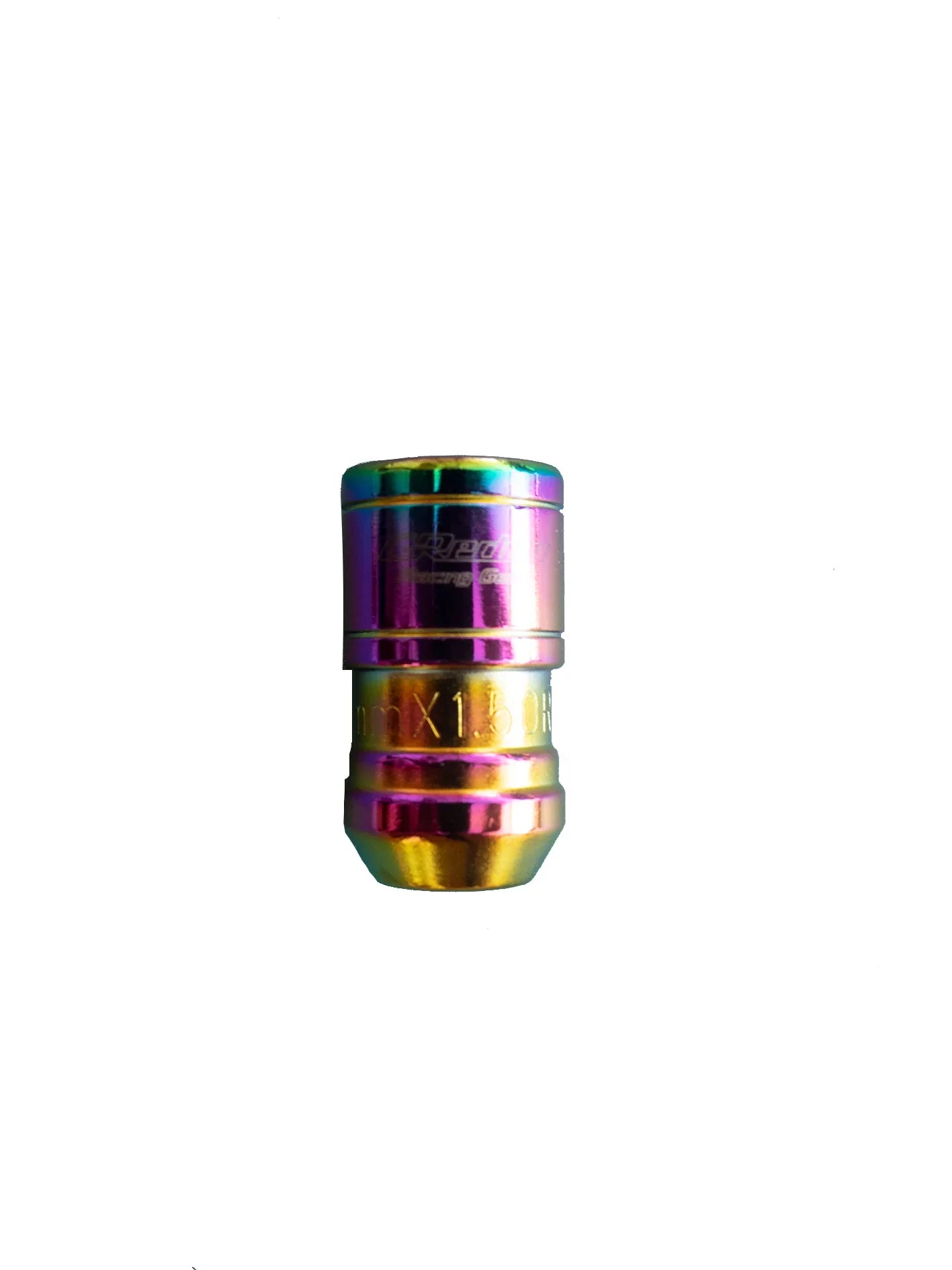 M40 racing wheel nut in Rainbow