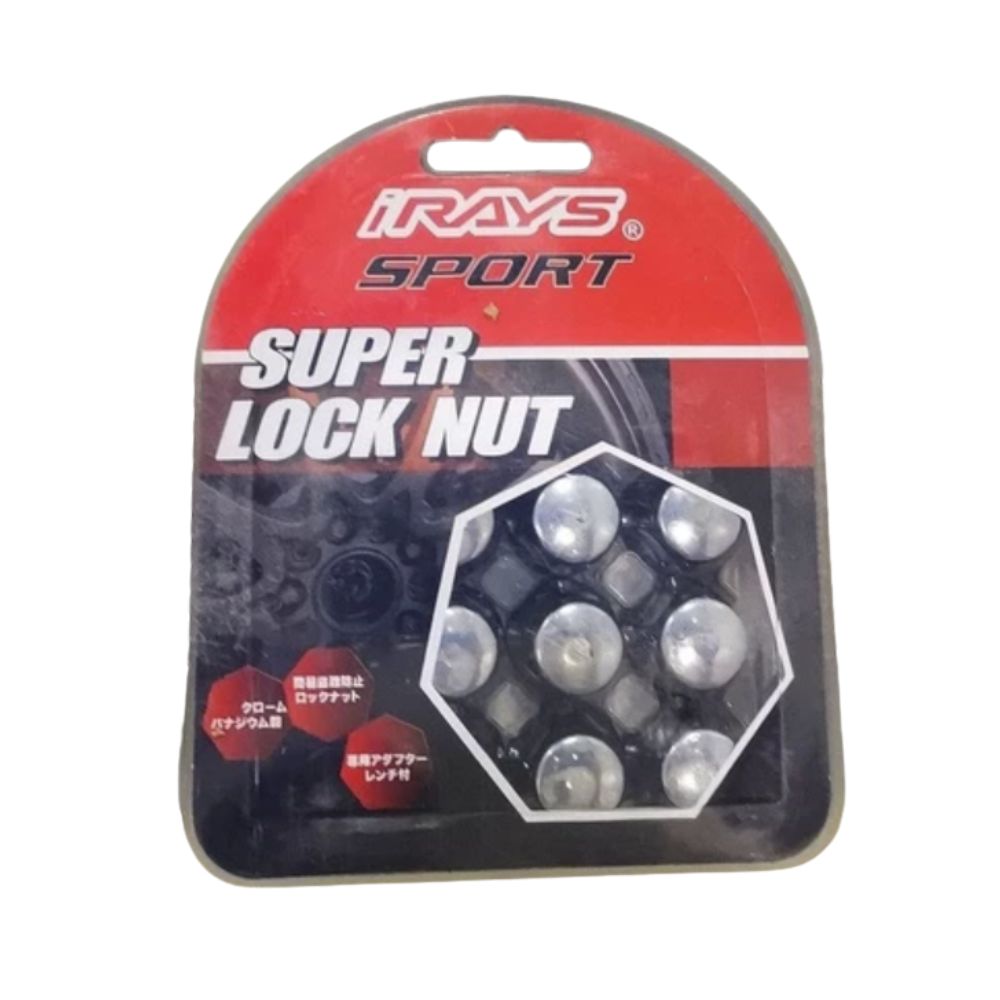 HN15-1 Heptagon Wheel Nut Set with Hard Cover Key in Packaging