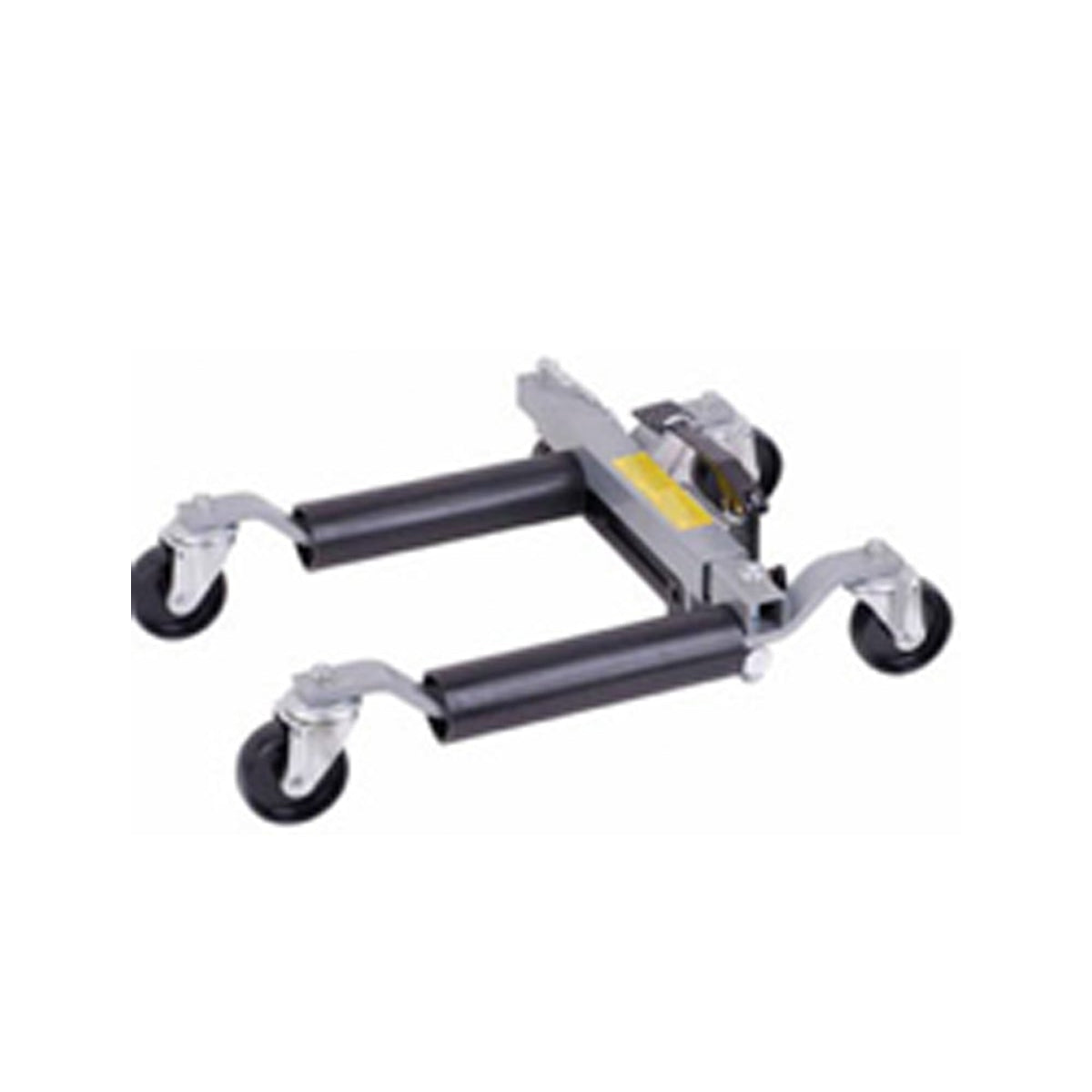 Vehicle wheel positioning jack