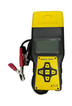 Battery Tester BA1000 diagnostic tool with clamps and LCD screen