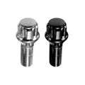 Mercedes BMW JN601 cone seat lock nuts in chrome and black finish