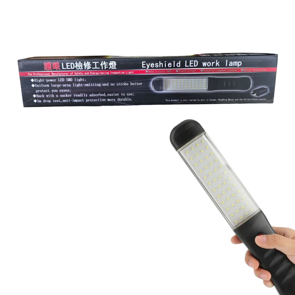 LED work lamp handheld inspection light for automotive and workshop use