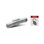 Light truck wheel balancing weights in 50g–150g sizes