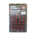 M42A Racing Wheel Nut Set M12x1.5 in Retail Blister Packaging