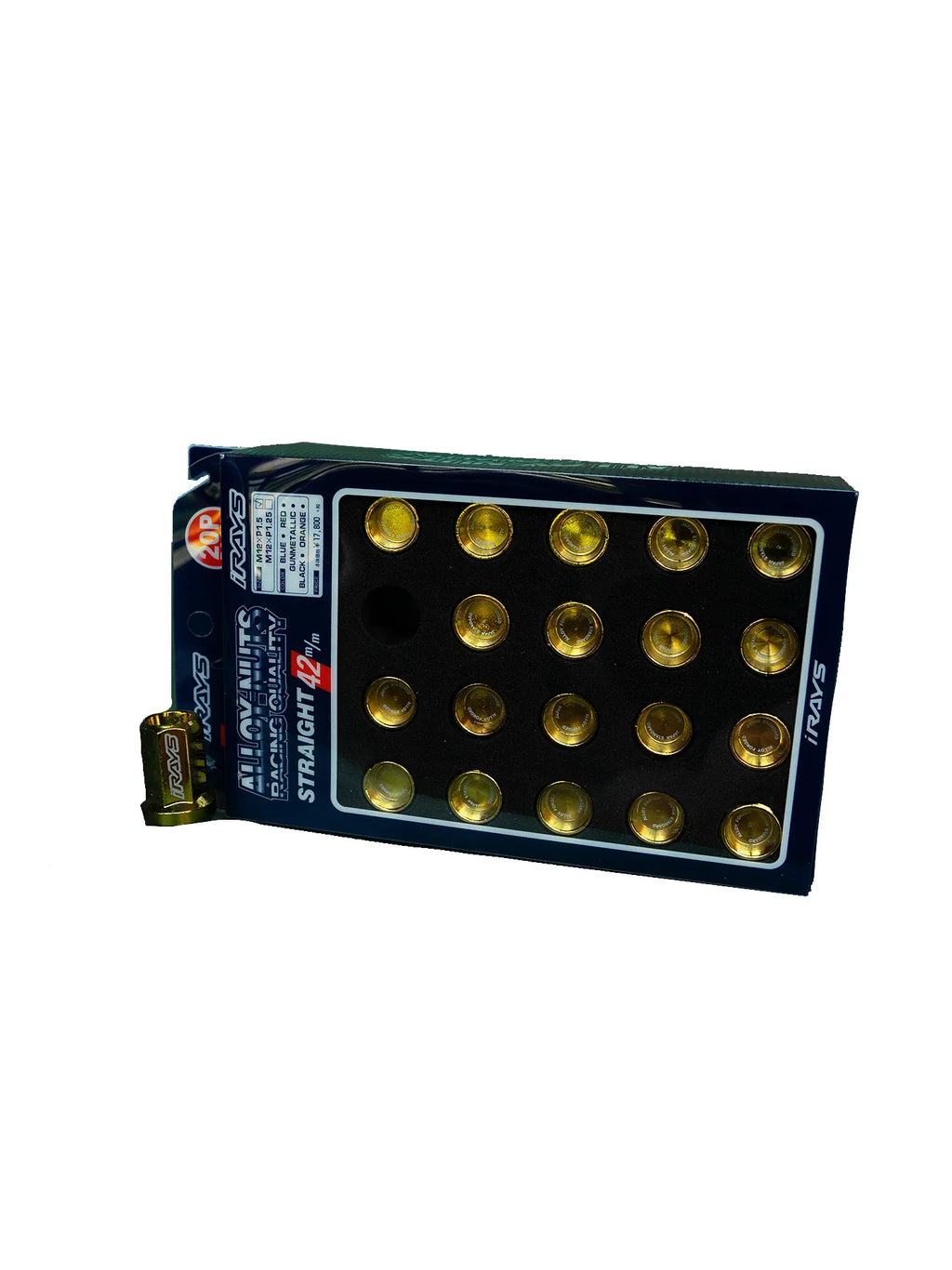 M42 Racing Wheel Nuts in Gold