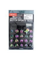 M48 Hexagon Wheel Nuts in Rainbow