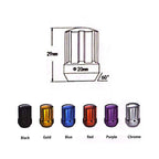 M89 Gear Type Nut Dimensions & Colours