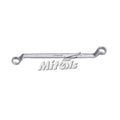 Mitools 75-degree offset double ring spanner chrome vanadium