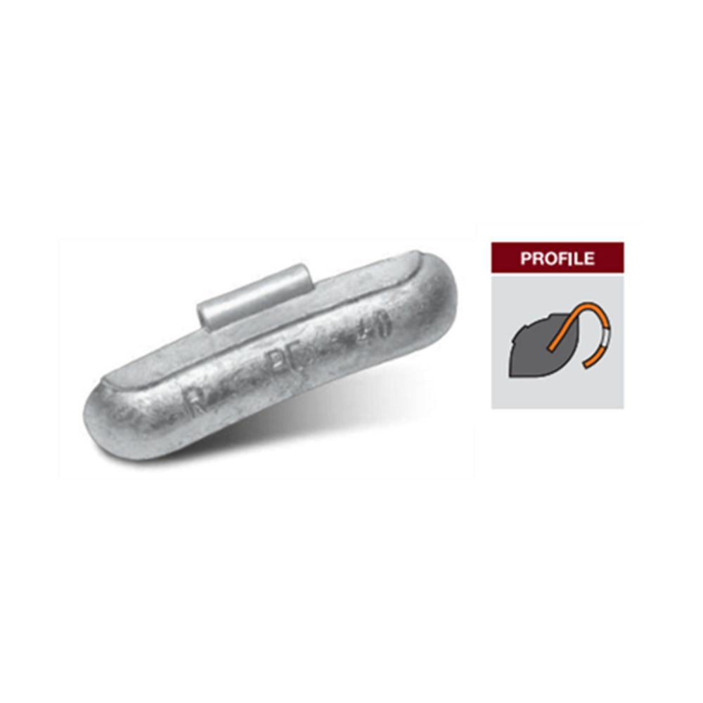 Normal universal wheel balance weights for steel rims in 5g–60g sizes