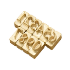 NO&NUM 0-9 & A-Z 1/2" BRANDER NUMBER & ALPHABET