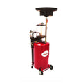 Pneumatic waste oil extractor with tank, chamber and collection bowl
