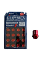 M32 RACING NUT M12 X 1.5 RED