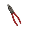 DURA red-handled combination pliers held in hand for workshop use.