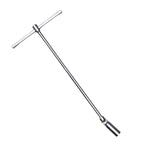 Sliding T flexible magnetic plug socket with long shaft and flexible joint