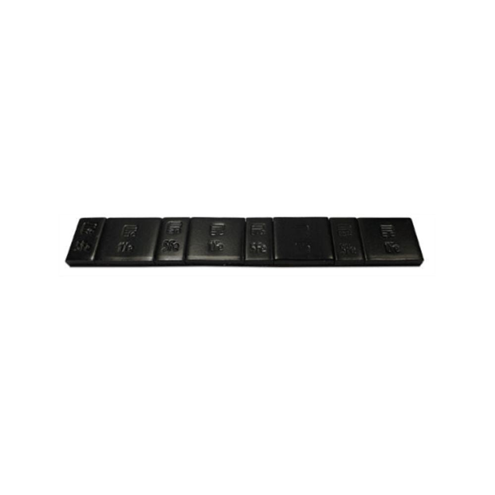 Black Stick On Wheel Weights 12x5g Segments Black Coated