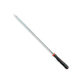 31-inch straight pry bar with wide face and ergonomic handle
