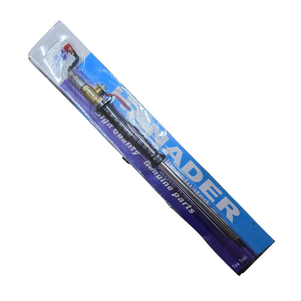 TIGF Fast Air Chuck without meter featuring long metal barrel and angled tyre valve chuck head