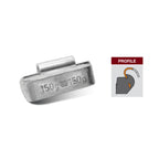 Heavy-duty truck wheel balancing weights in 50g–300g sizes