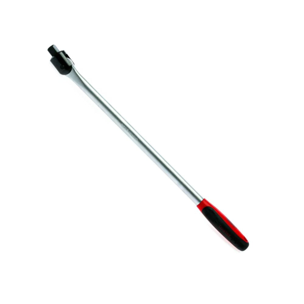17-inch flex handle with 1/2-inch drive and rotating head for automotive use.