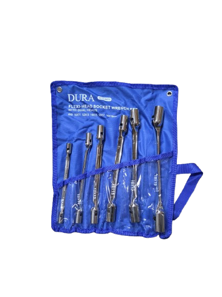 WT04409 6PCS FLEXI-HEAD SOCKET WRENCH WITH DUAL HEADS 8-19MM