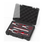 Ball joint separator fork set in foam-lined carry case
