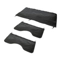 Three-piece universal magnetic fender cover set for vehicle protection