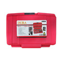 DURA WTCT0437 48PCS 1/4'' Drive Socket & Bit Set in Red Case