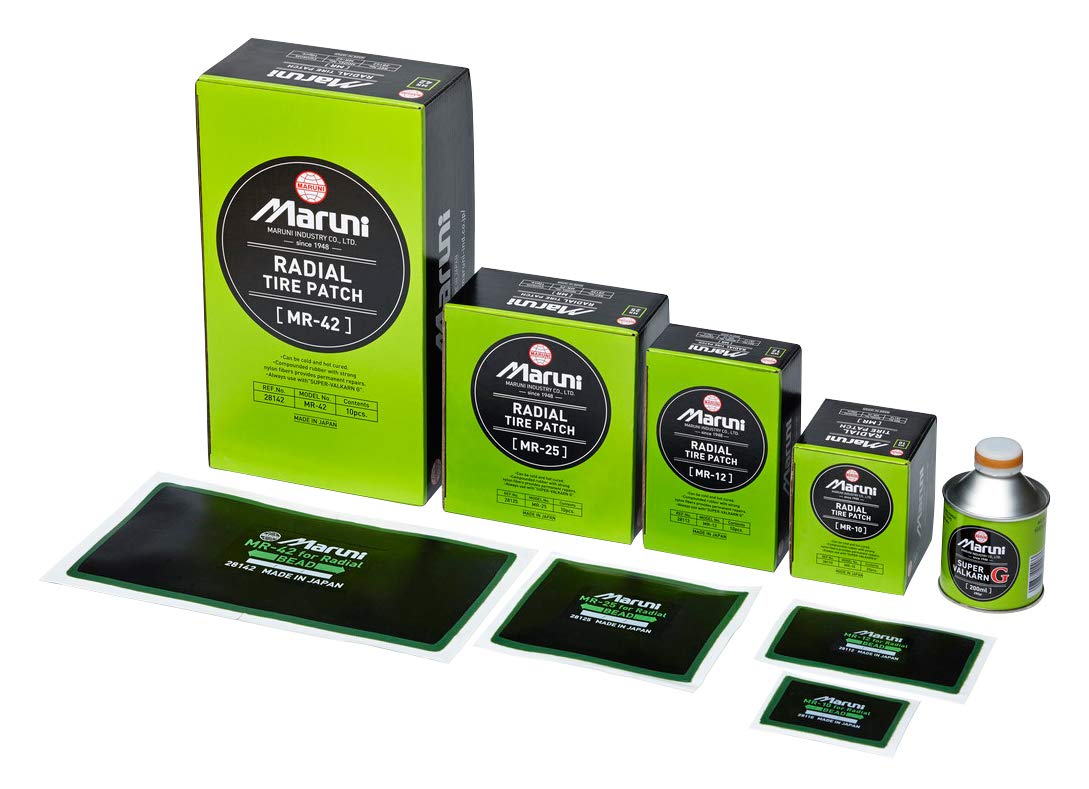 Maruni Japan Radial Tyre Patches Range